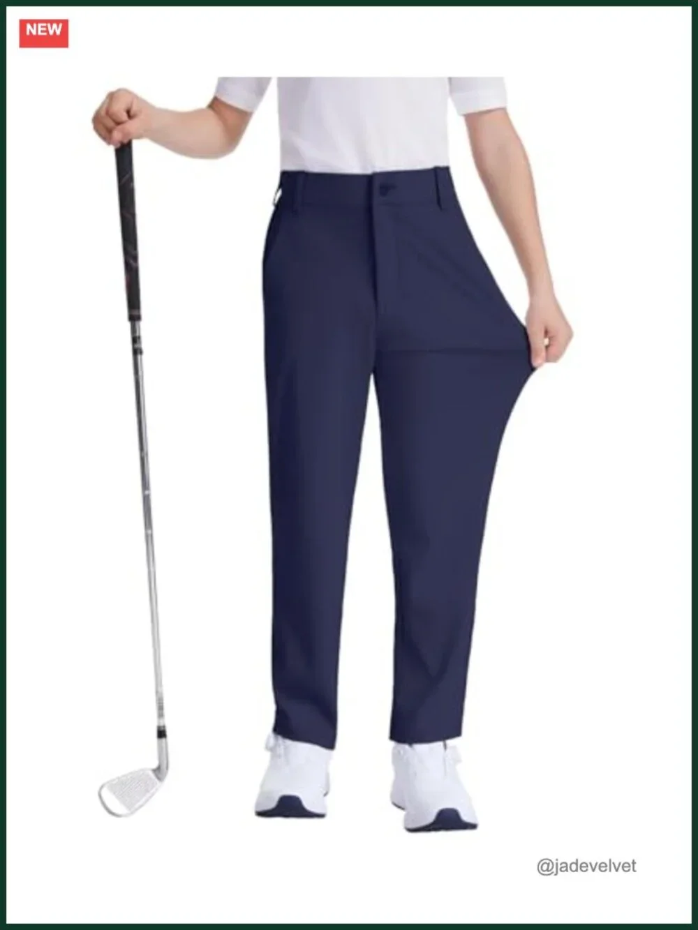 Boys Golf Pants Stretch Quick Dry School Uniform Dress Pants Performance Chino